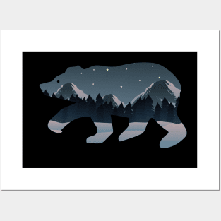 Mountains Bear Posters and Art